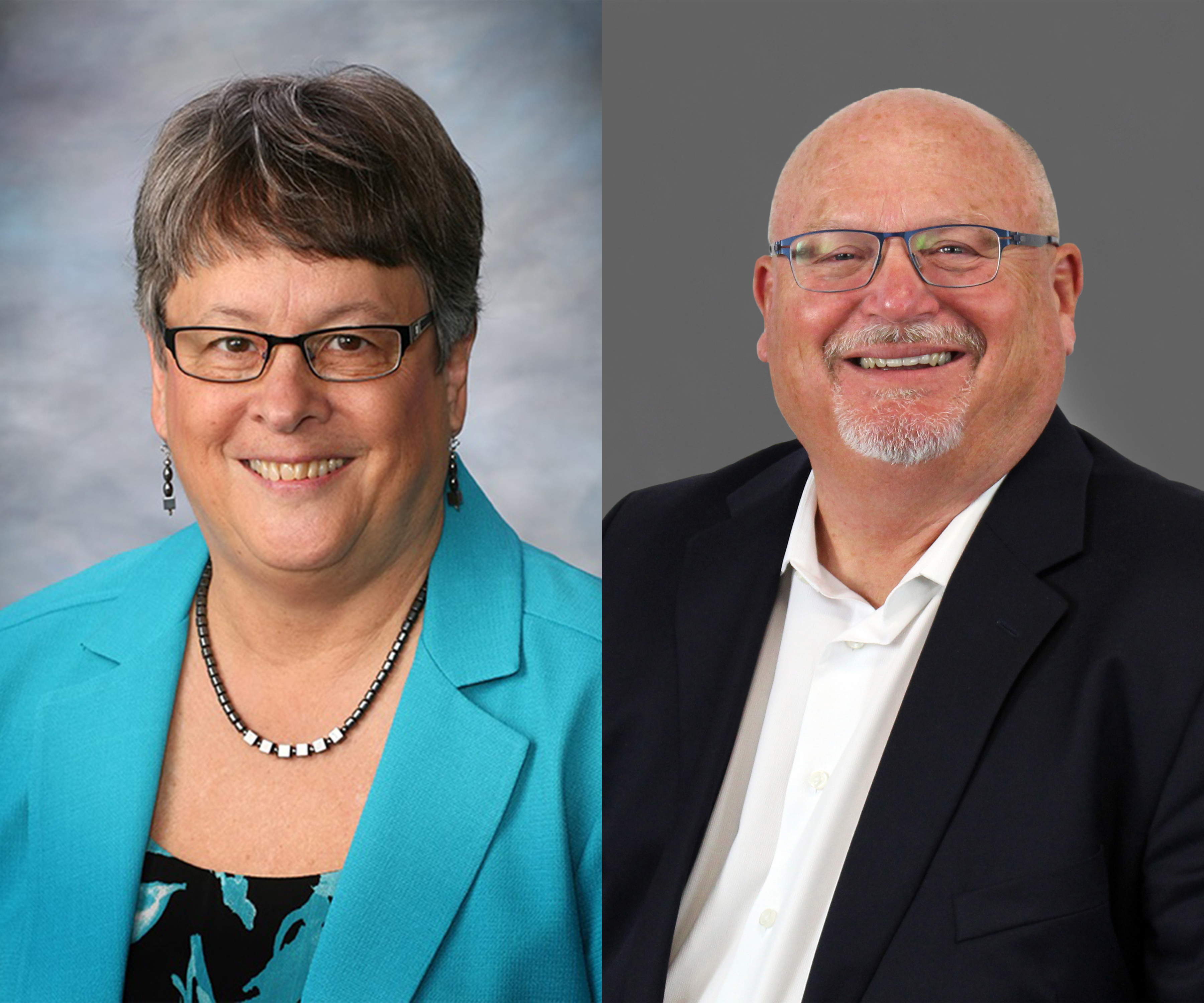 Sister Dr. Kate Katoski and Steve Stouffer