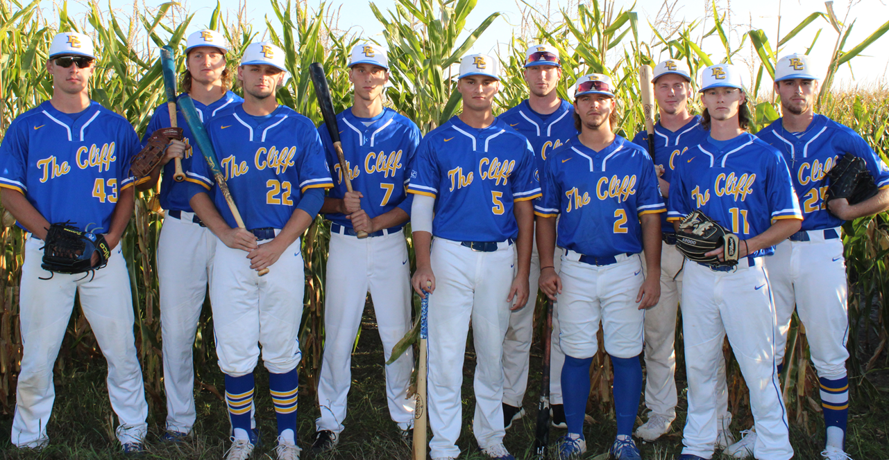 BCU Baseball Players in Corn
