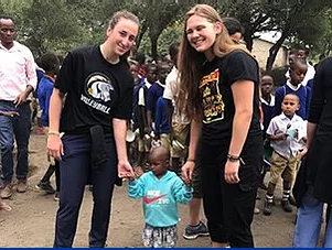 Grace Hanno on a mission trip.