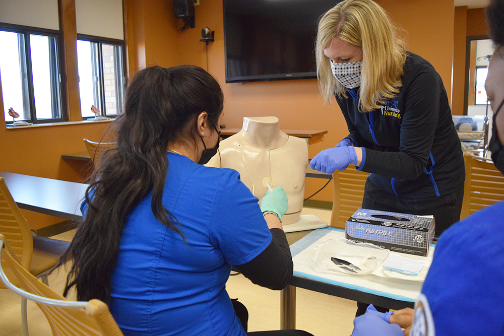 Nursing instruction during COVID