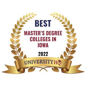 Best Master's Degree in Iowa Badge